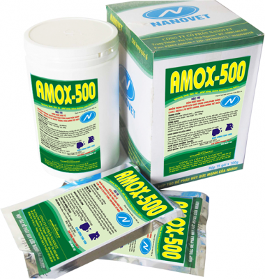 AMOX-500 100G - THUỐC THÚ Y